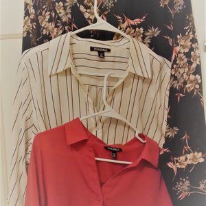 Dress Barn Roz & Ali 3 Dressy Work Blouses Size 2x